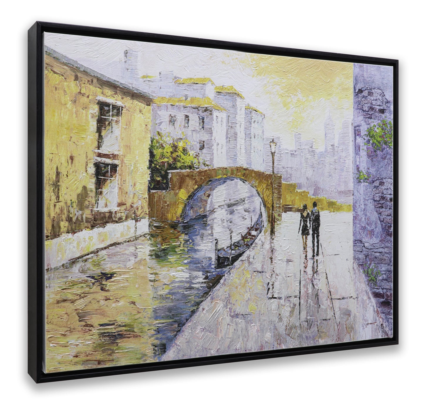 Venice Bridge & Canal Golden Italy