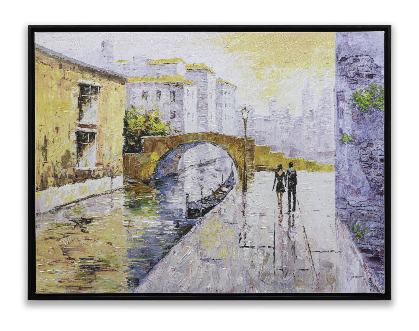 Venice Bridge & Canal Golden Italy