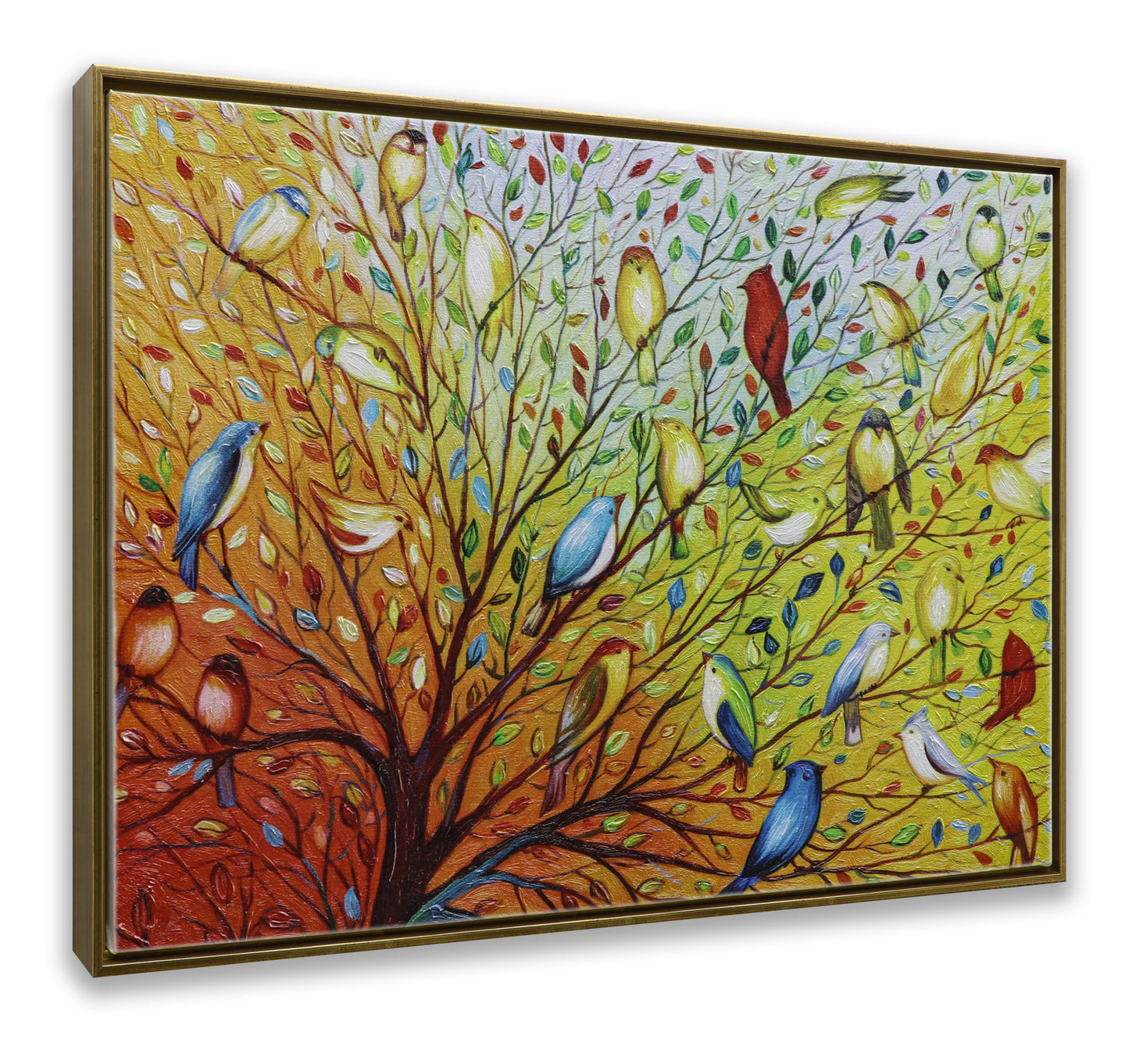 Bird Party on Tree
