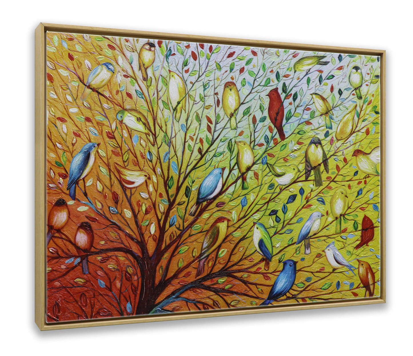 Bird Party on Tree