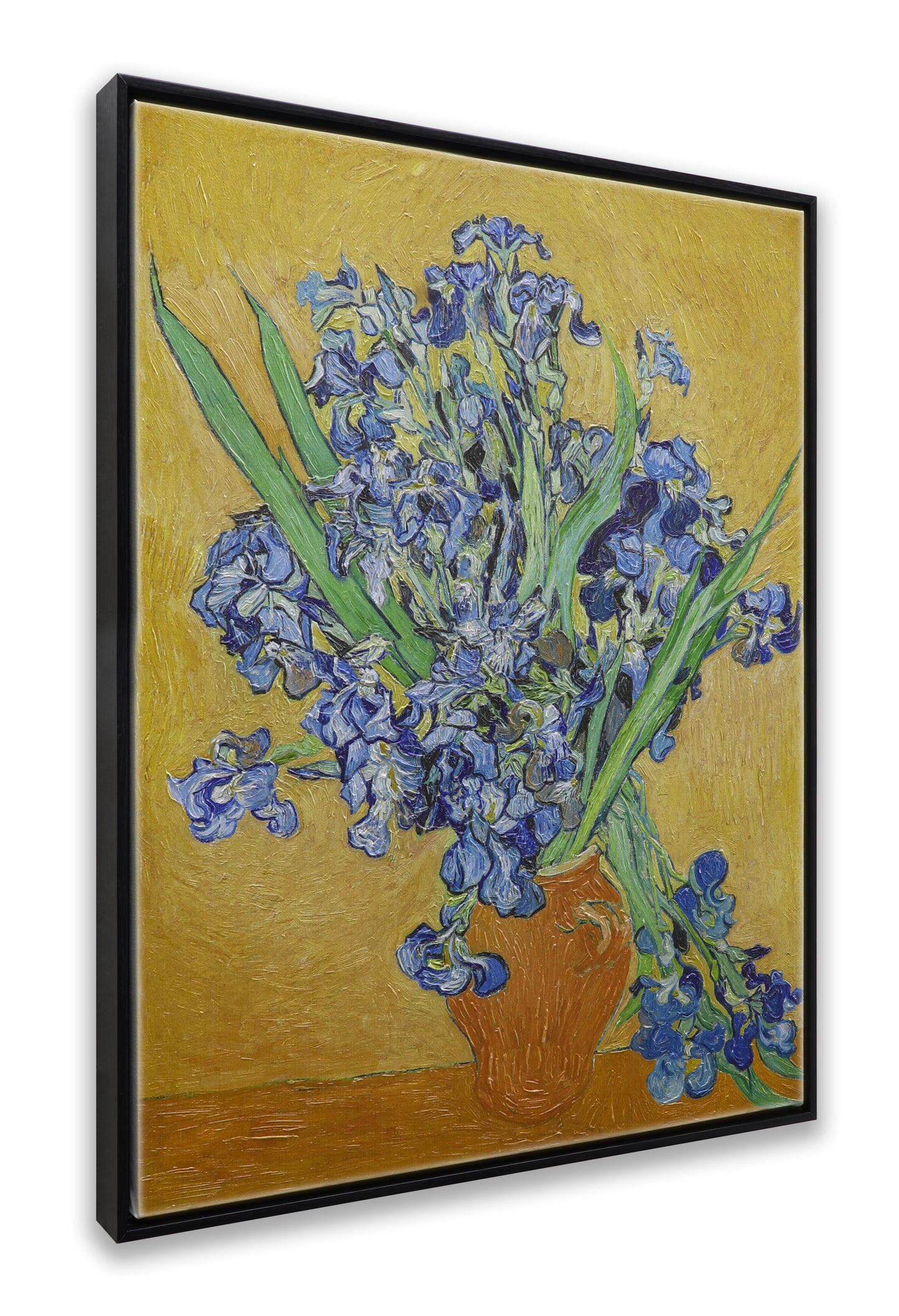 Irises in Vase