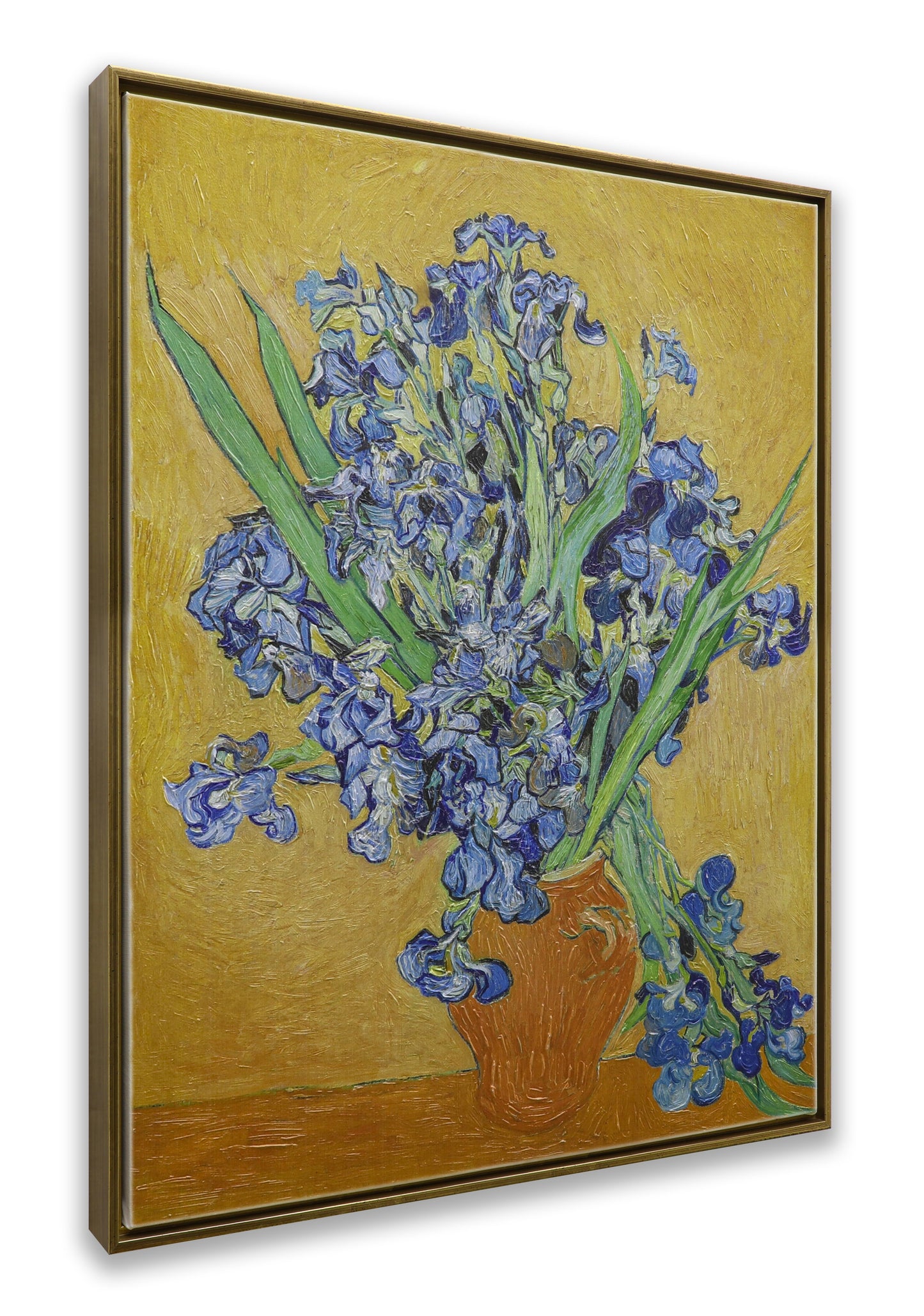 Irises in Vase