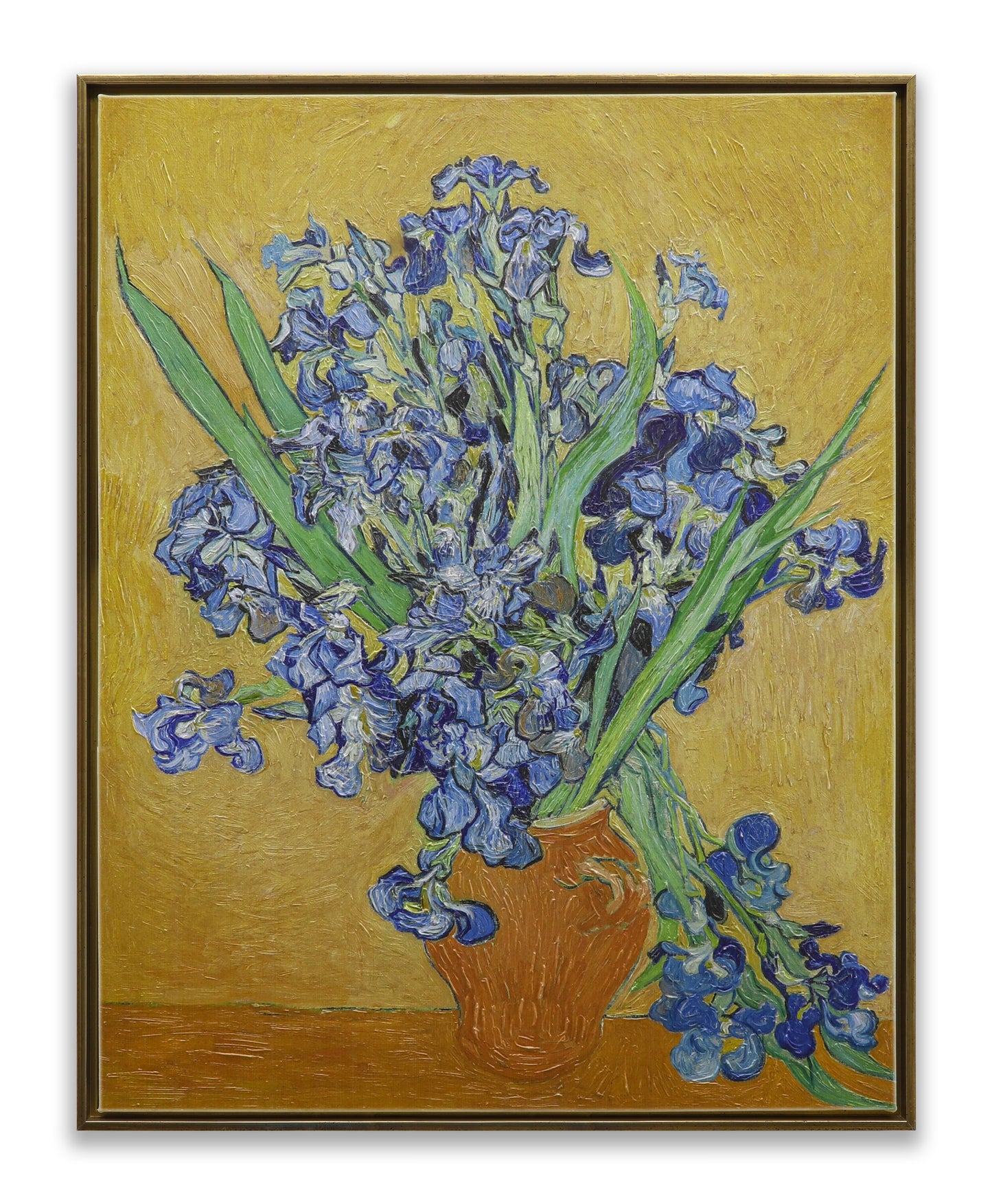 Irises in Vase