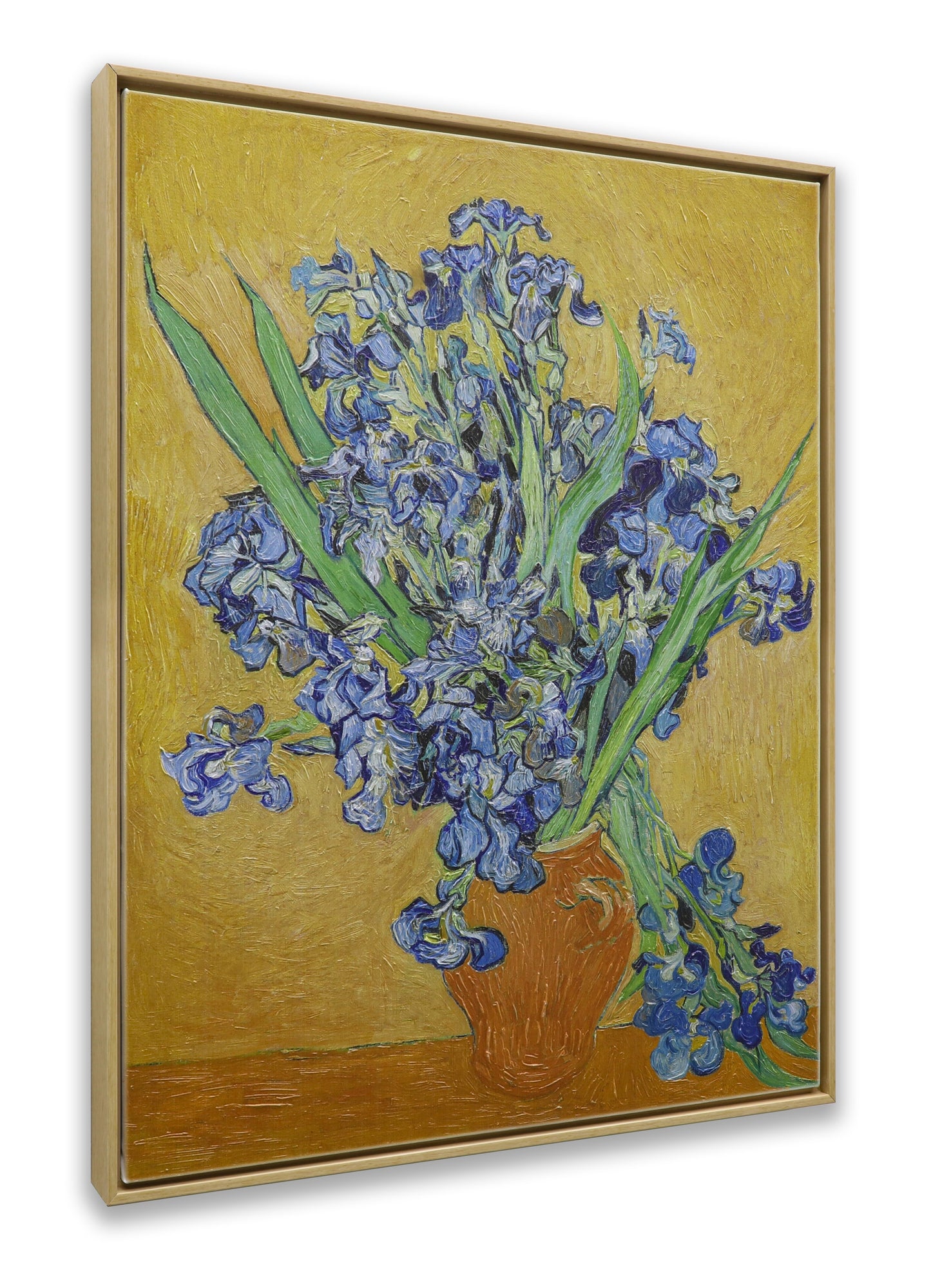 Irises in Vase