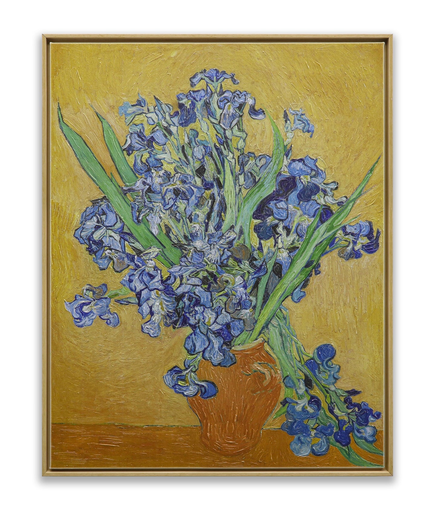 Irises in Vase