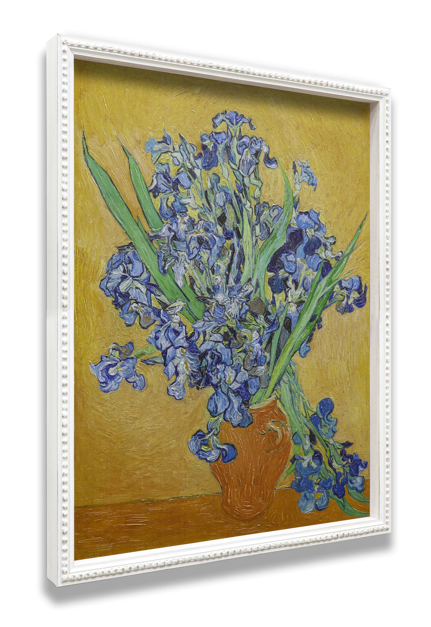 Irises in Vase
