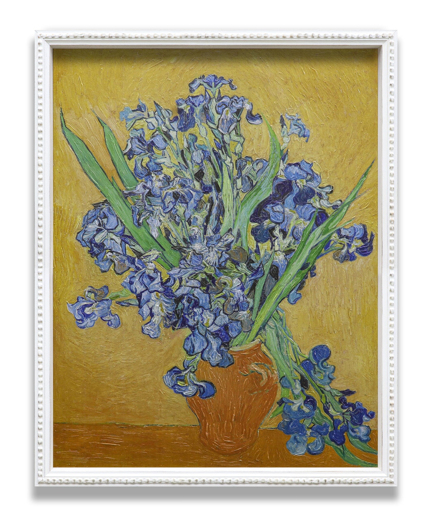 Irises in Vase