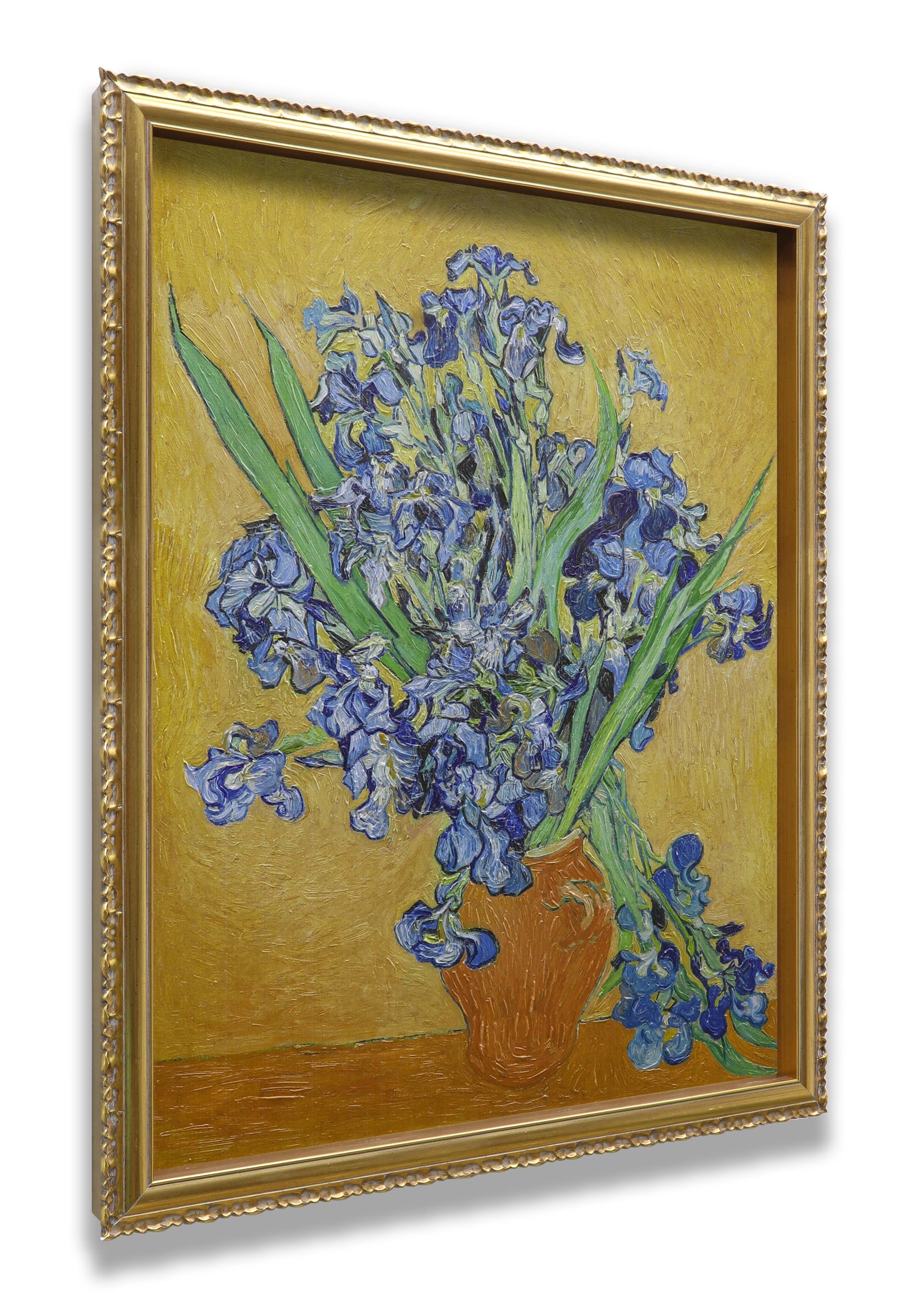 Irises in Vase