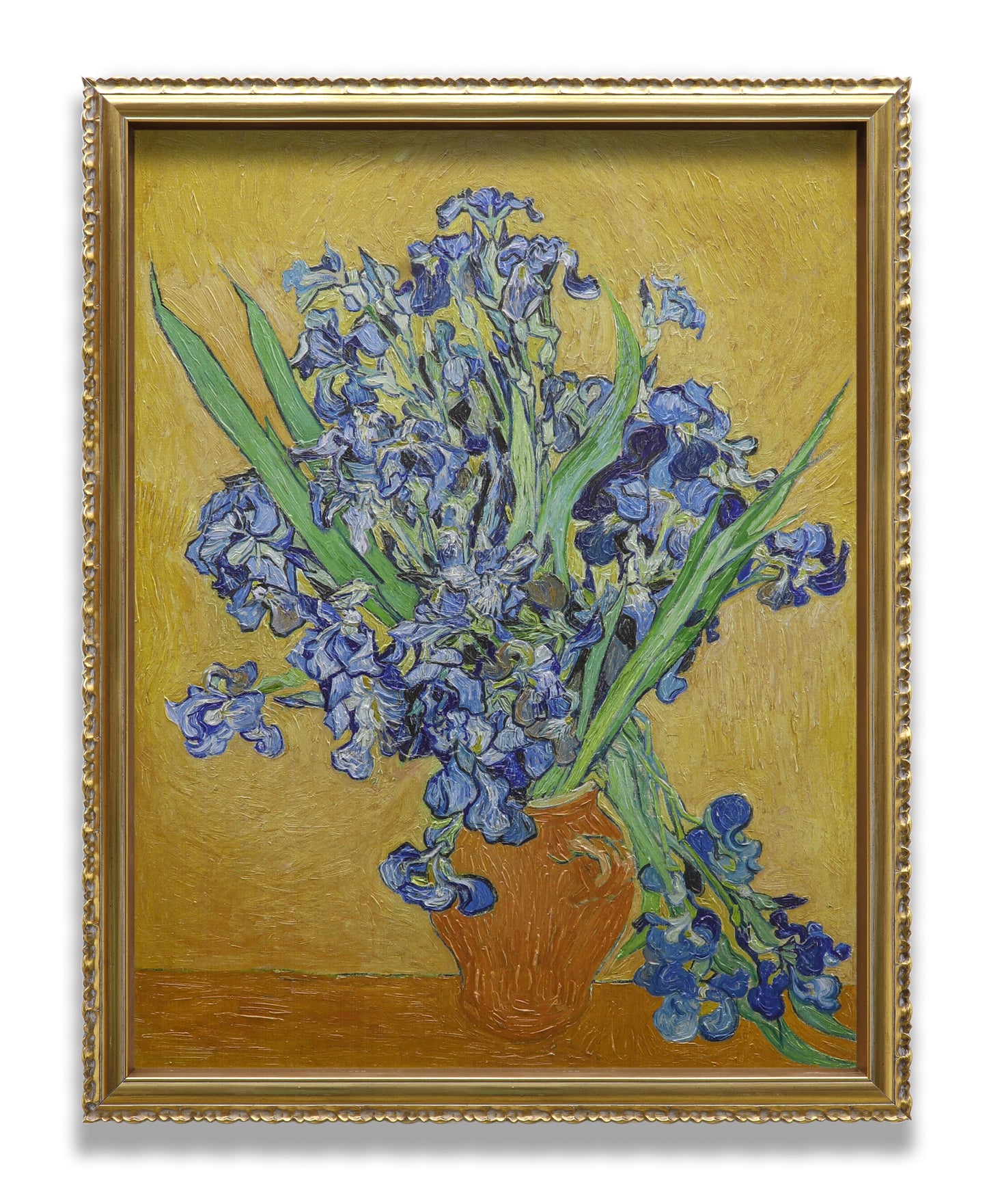 Irises in Vase