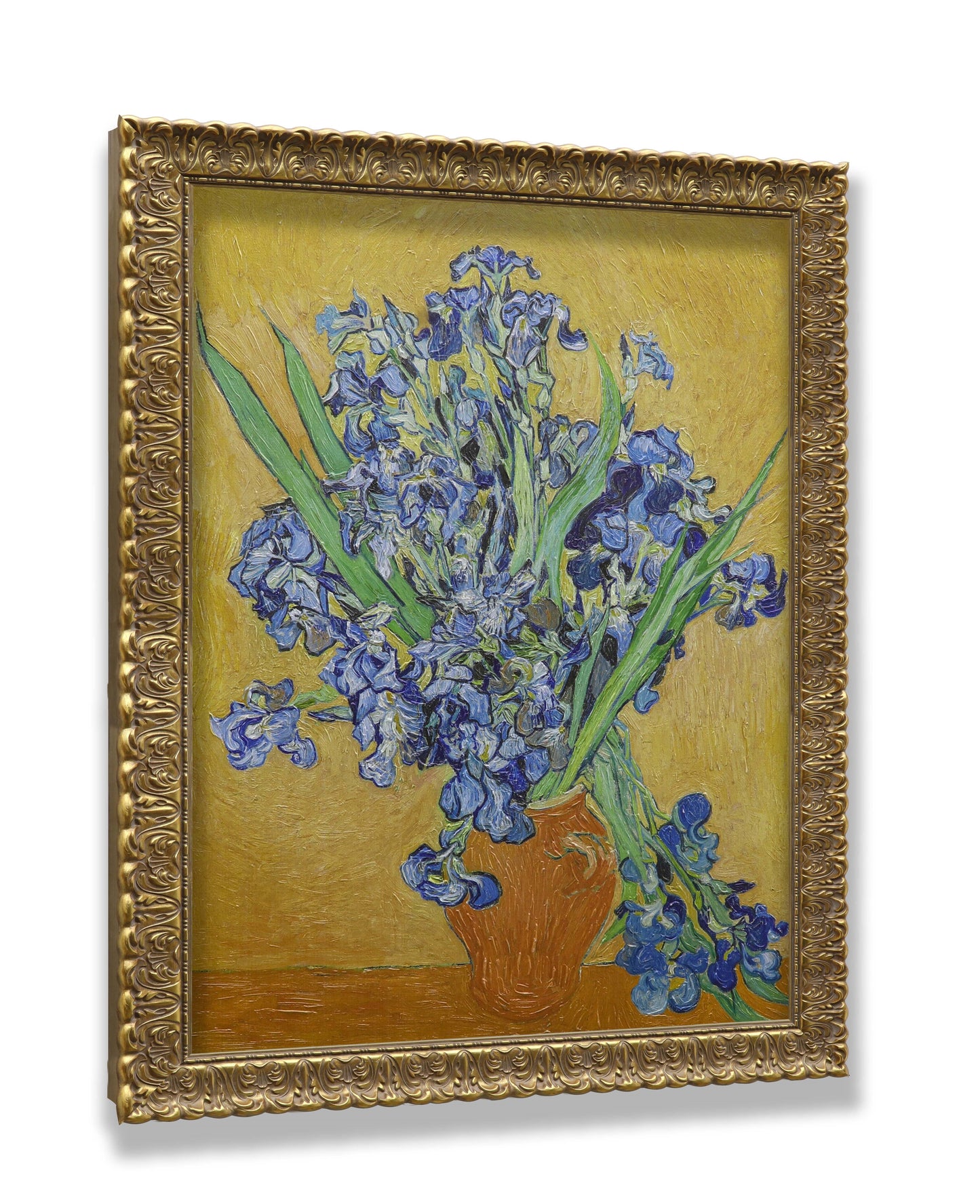 Irises in Vase