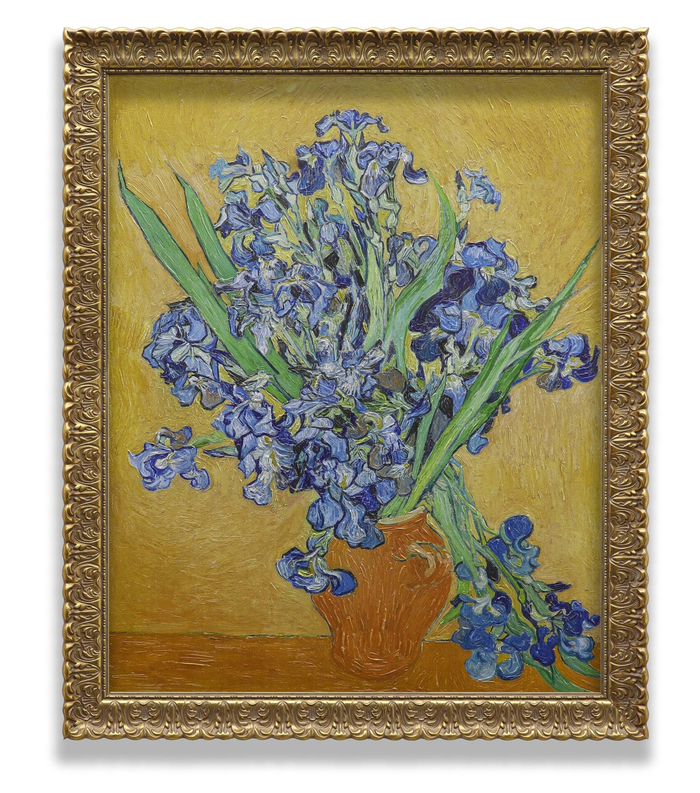Irises in Vase
