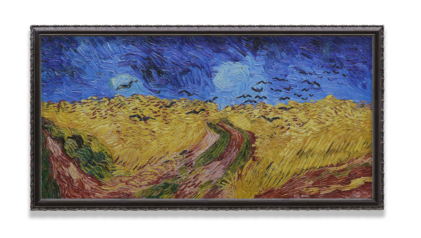 Wheatfield Under Thunderclouds