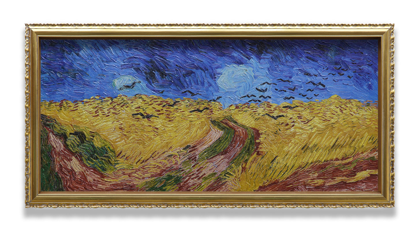 Wheatfield Under Thunderclouds