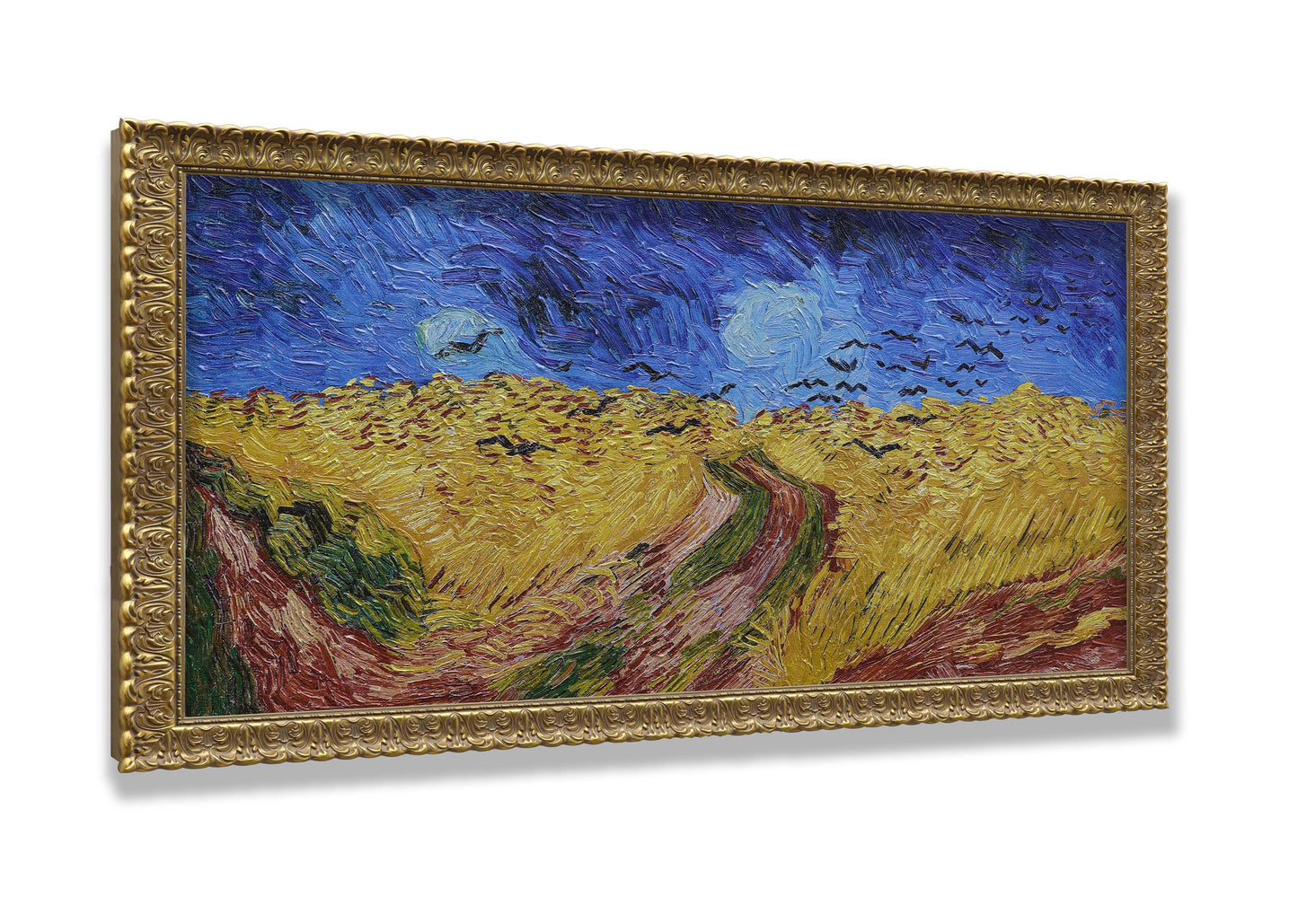 Wheatfield Under Thunderclouds