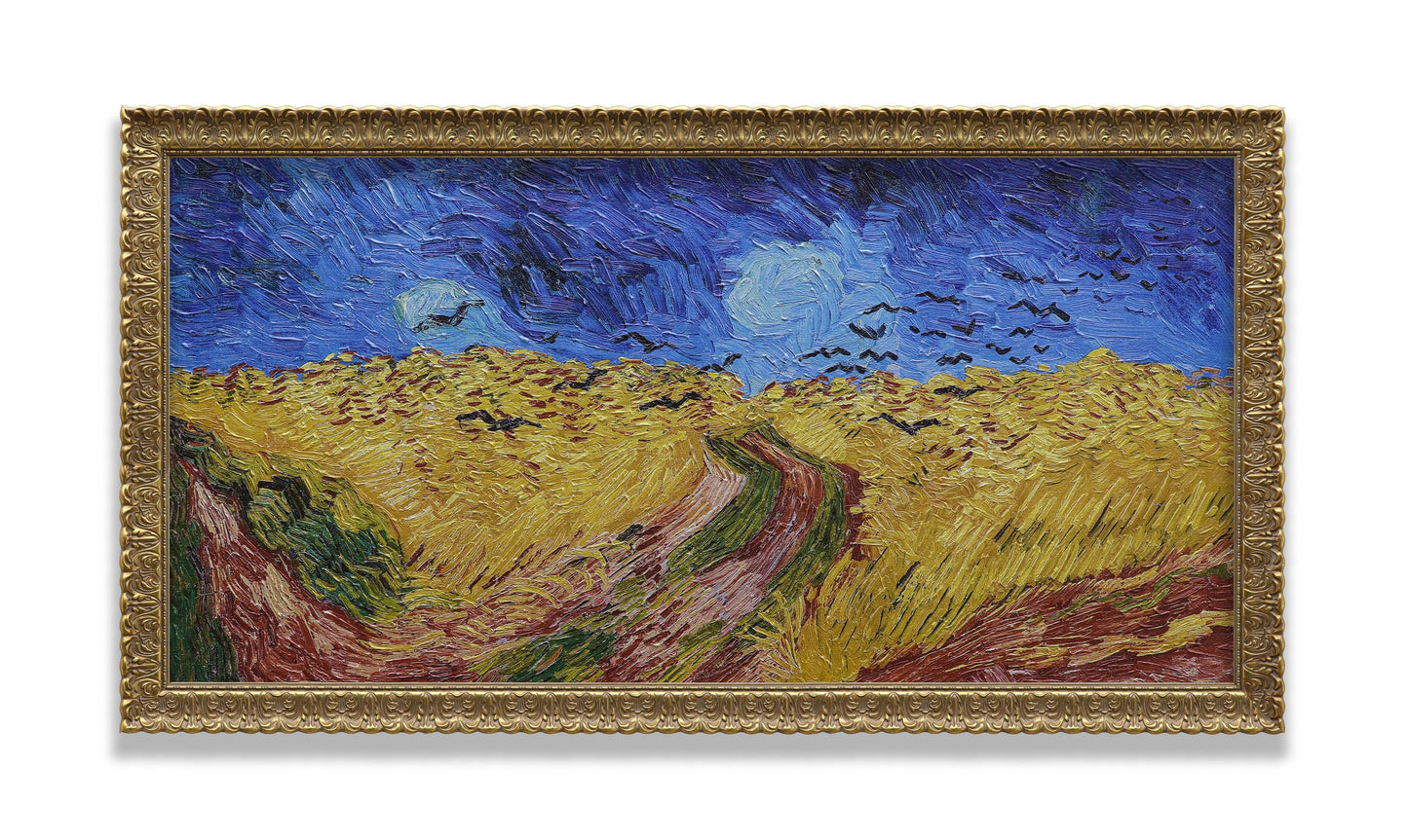 Wheatfield Under Thunderclouds