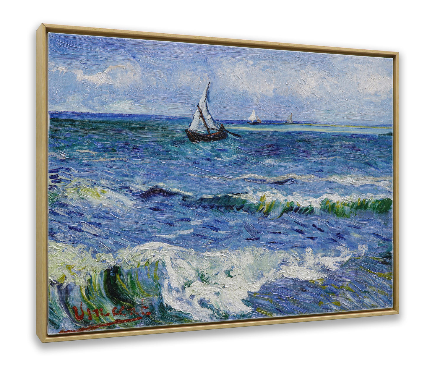 Seascape at Saintes Maries