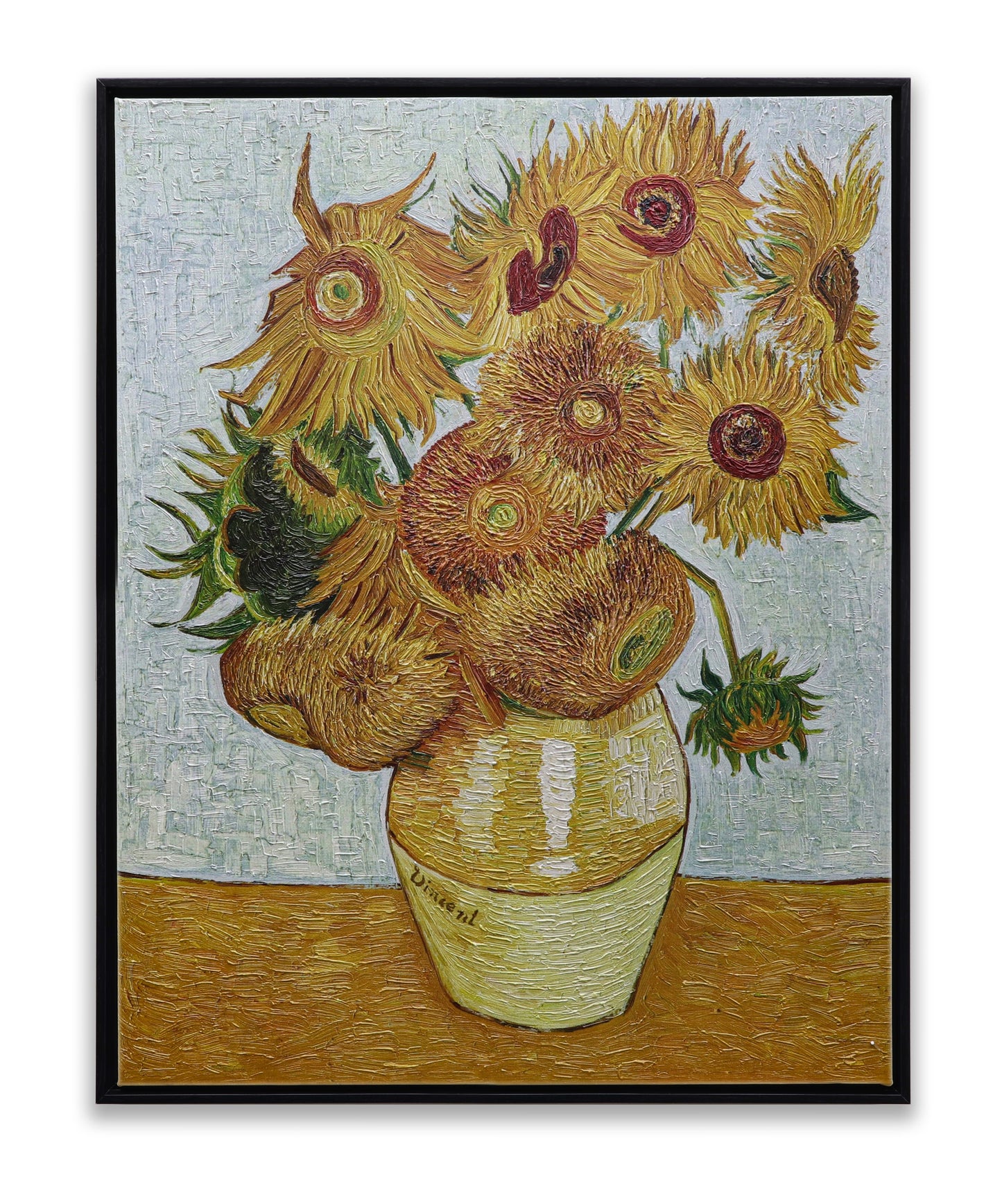 12 Sunflowers Vase