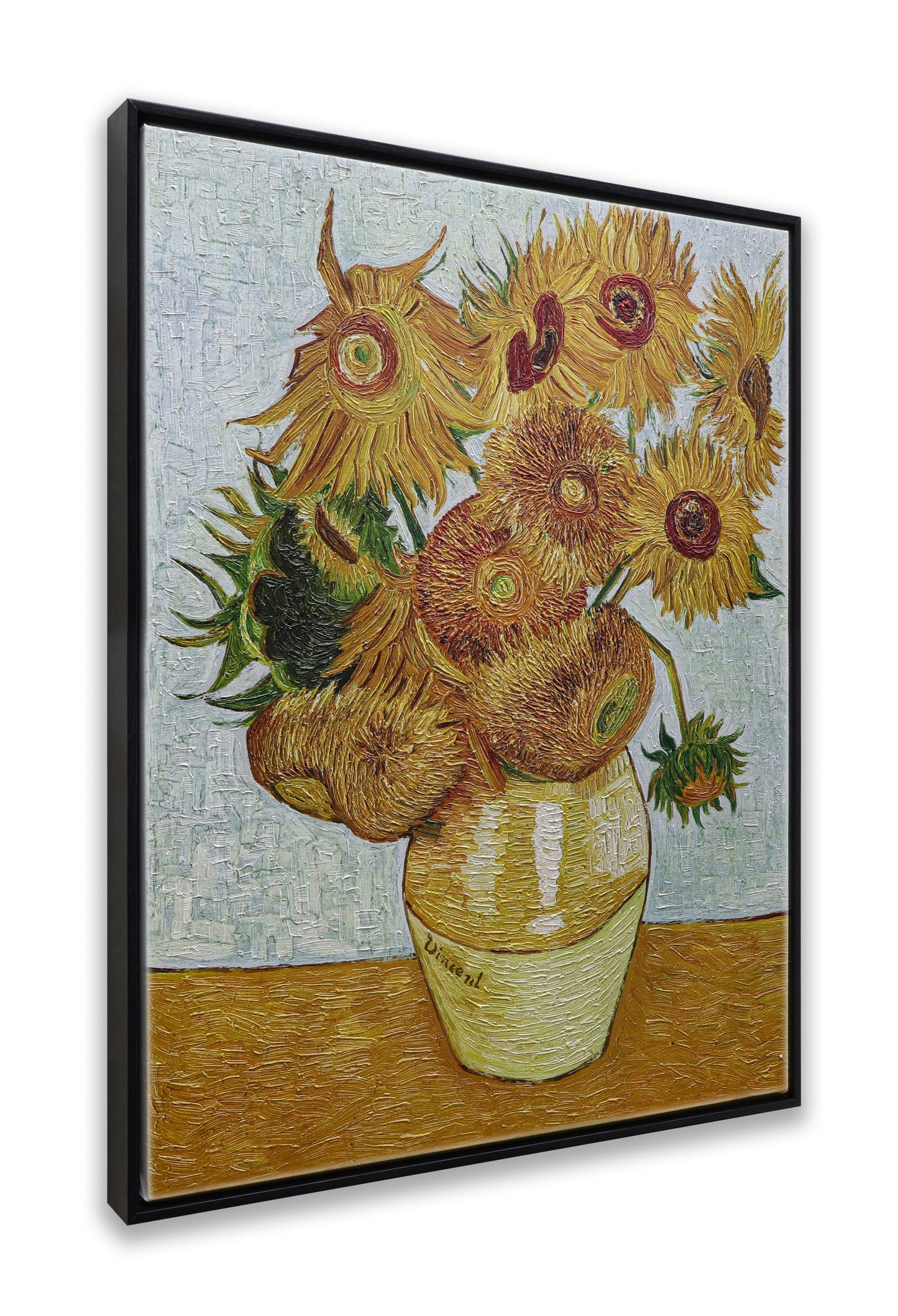 12 Sunflowers Vase