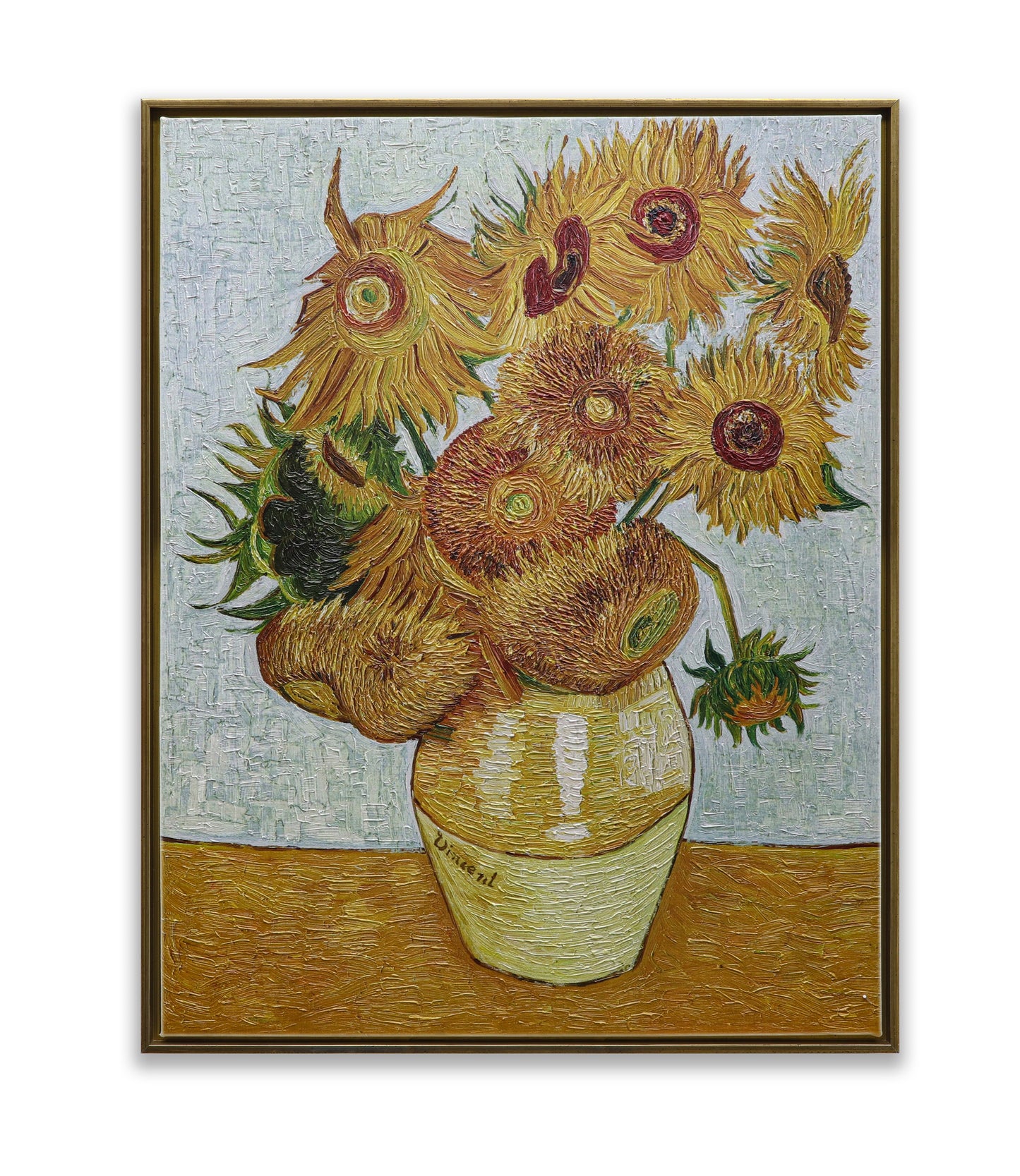 12 Sunflowers Vase