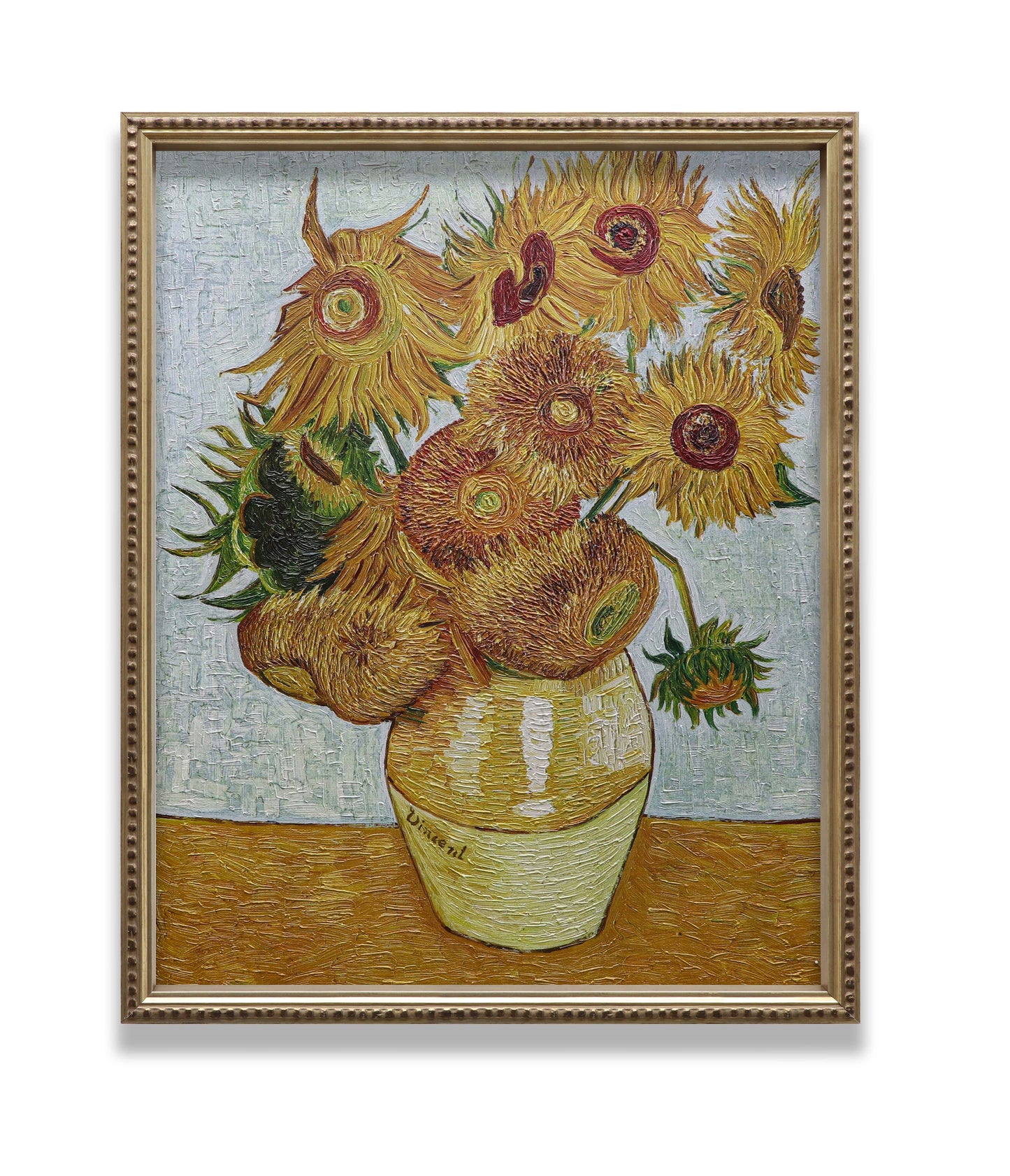 12 Sunflowers Vase