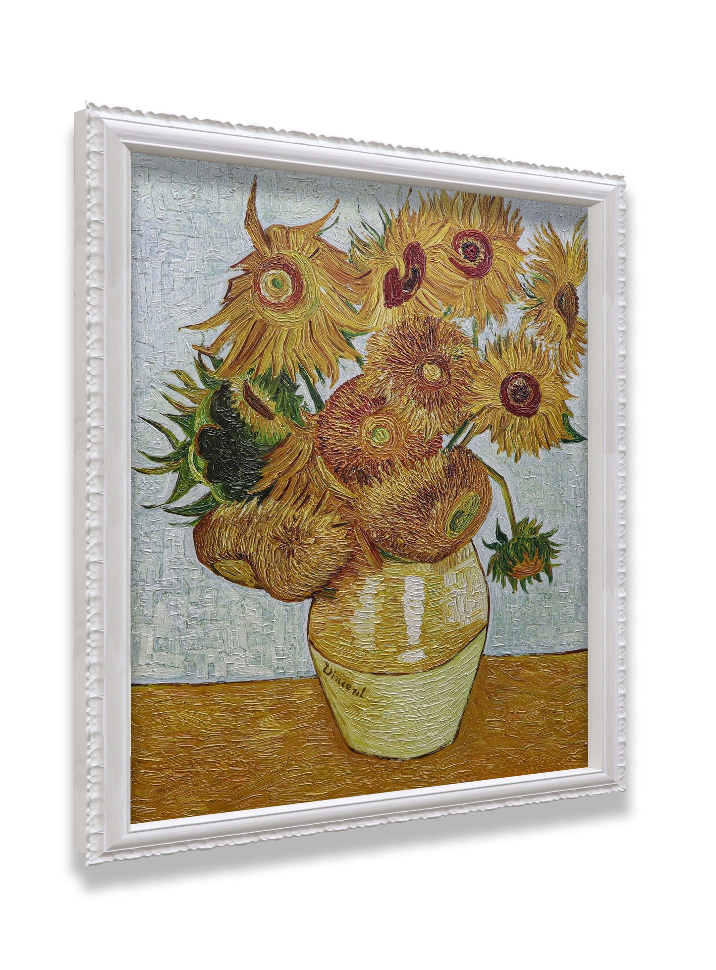 12 Sunflowers Vase