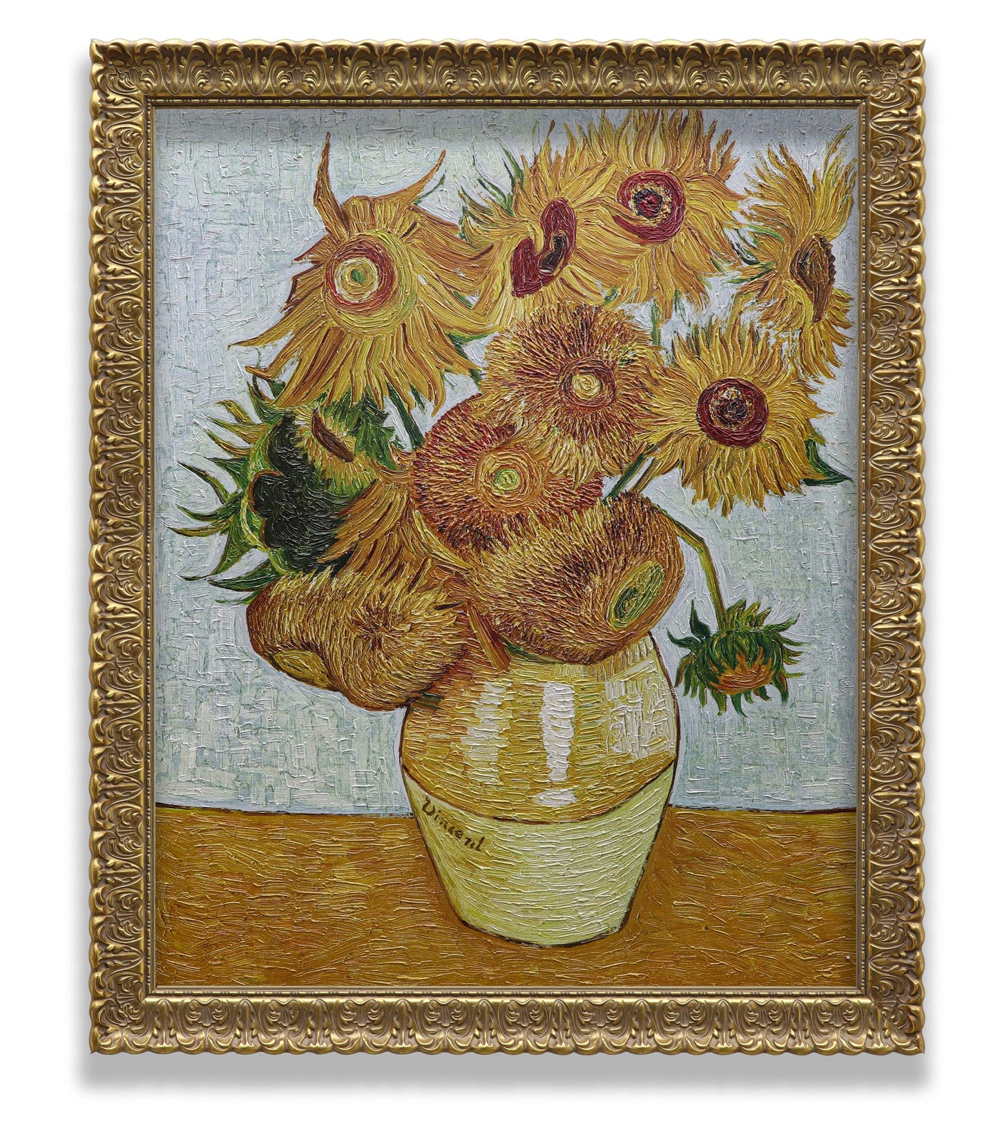 12 Sunflowers Vase