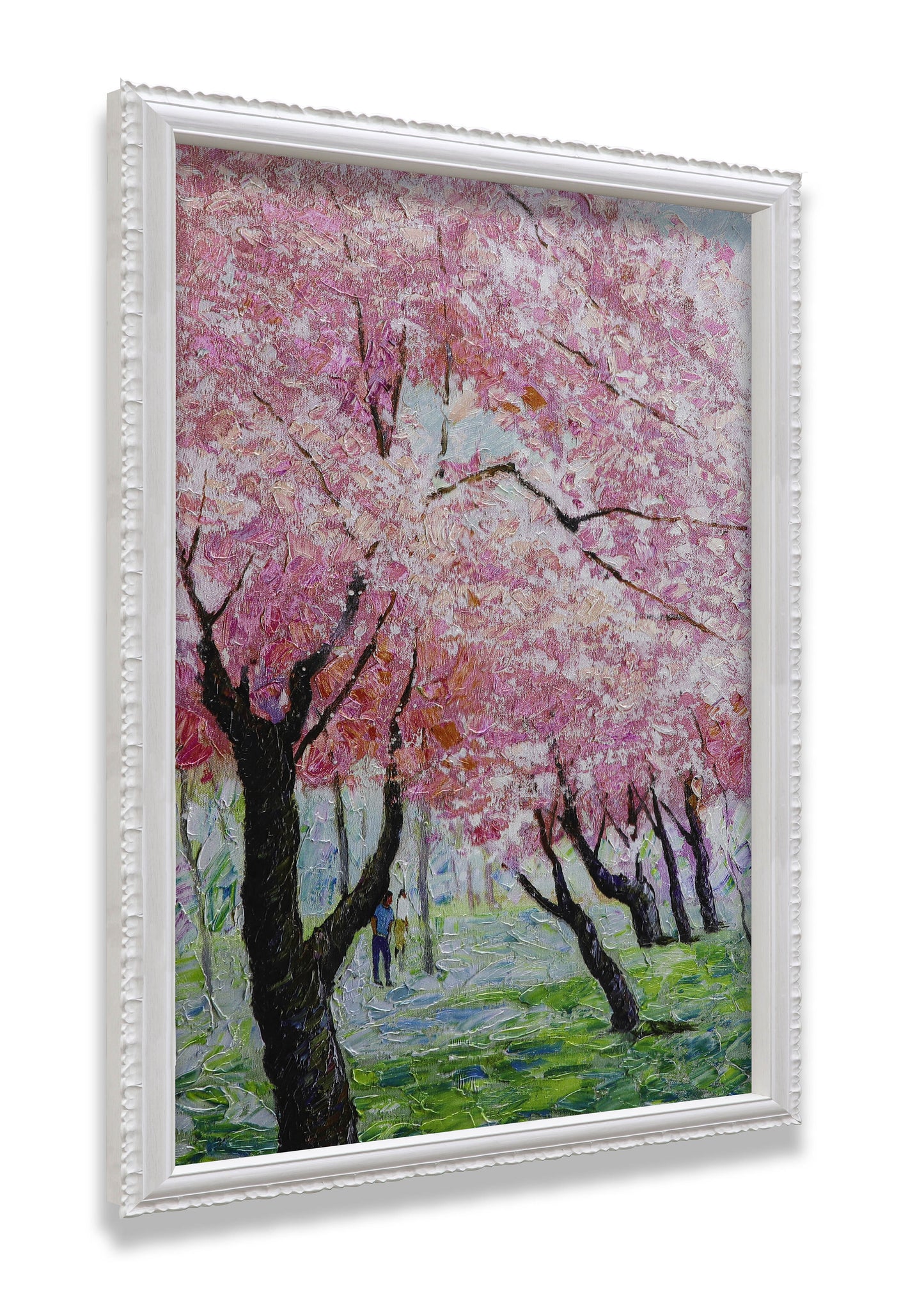 Japanese Sakura Pink Blooming
