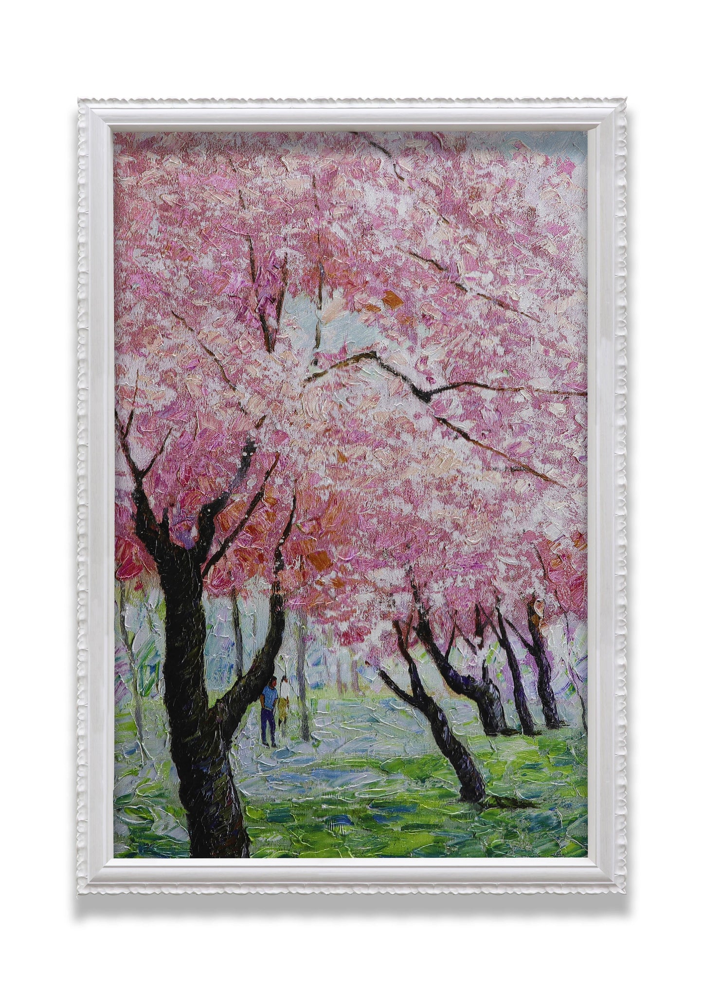 Japanese Sakura Pink Blooming