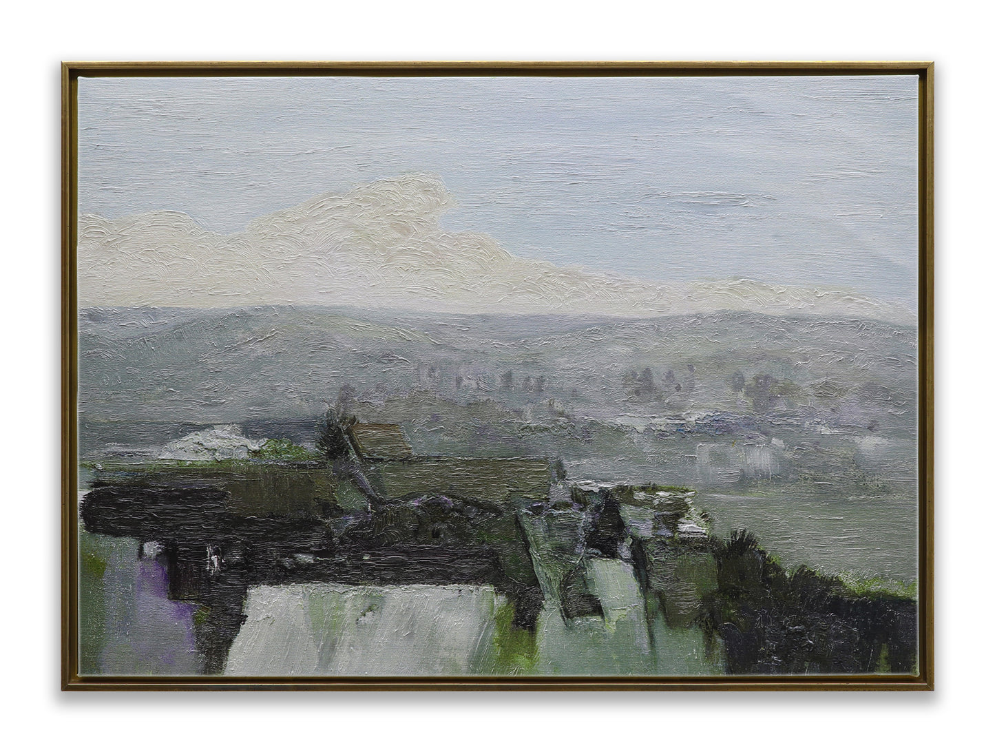 Abstract Cliff Rocky Landscape
