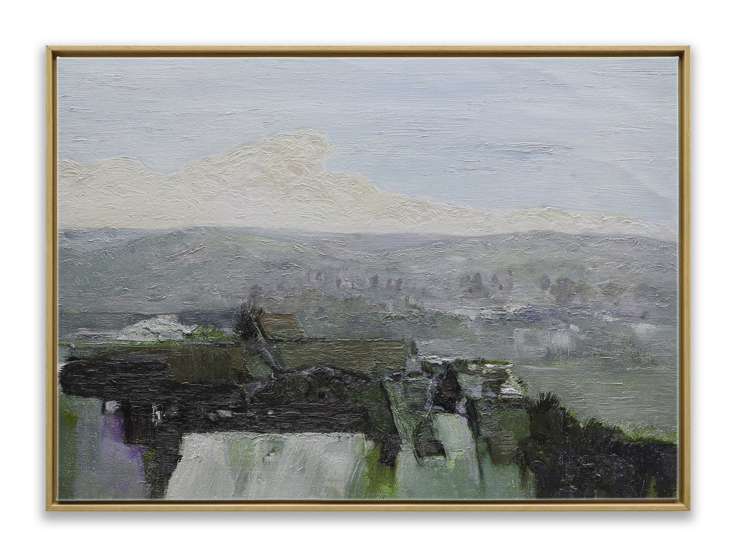 Abstract Cliff Rocky Landscape