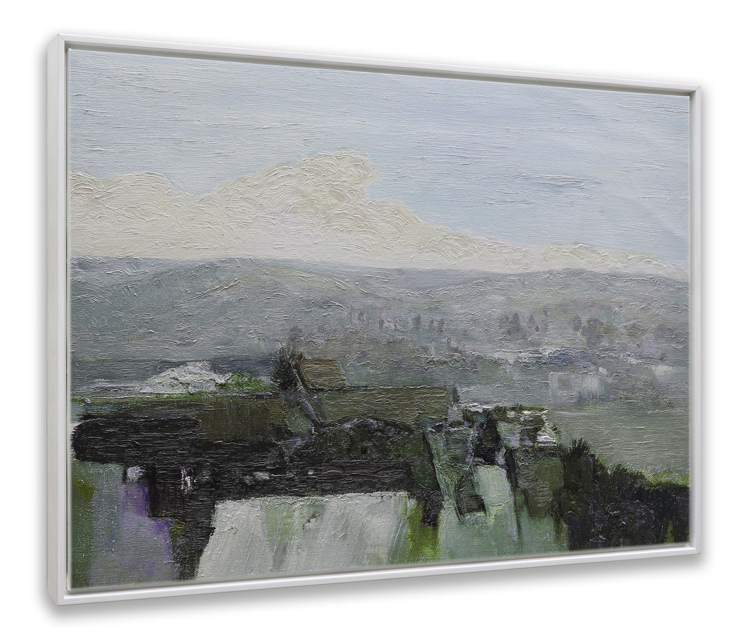Abstract Cliff Rocky Landscape