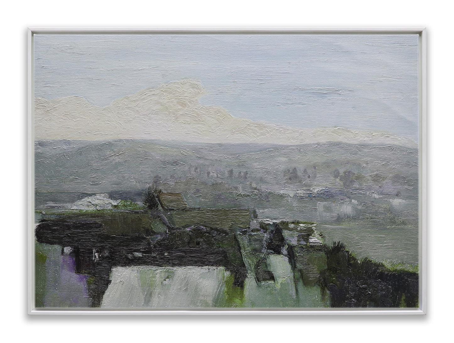 Abstract Cliff Rocky Landscape