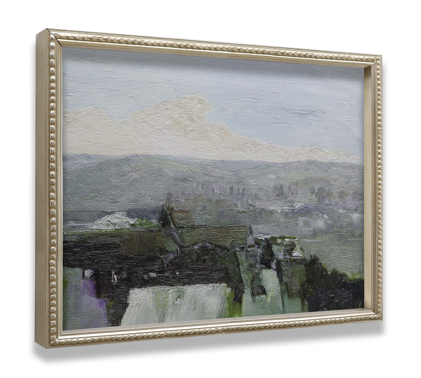 Abstract Cliff Rocky Landscape