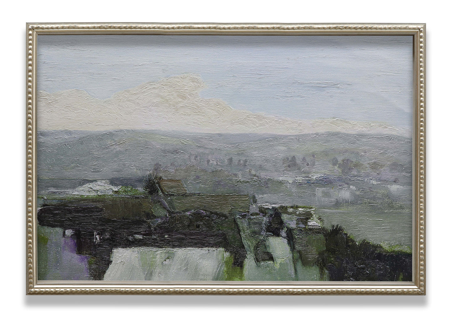 Abstract Cliff Rocky Landscape