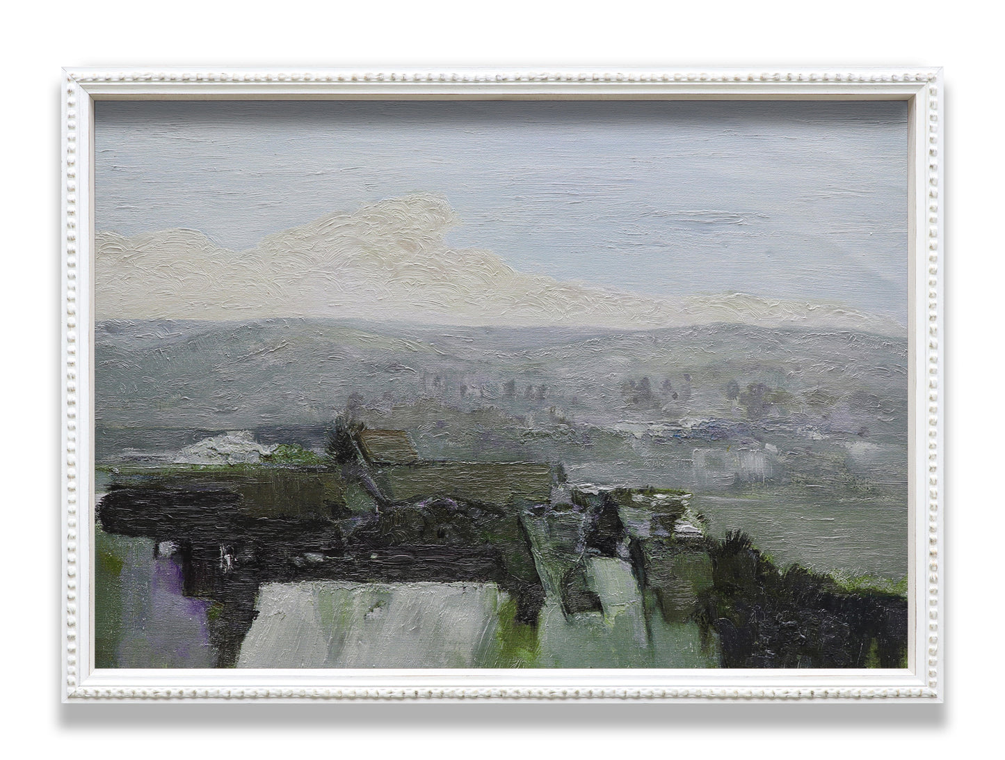 Abstract Cliff Rocky Landscape