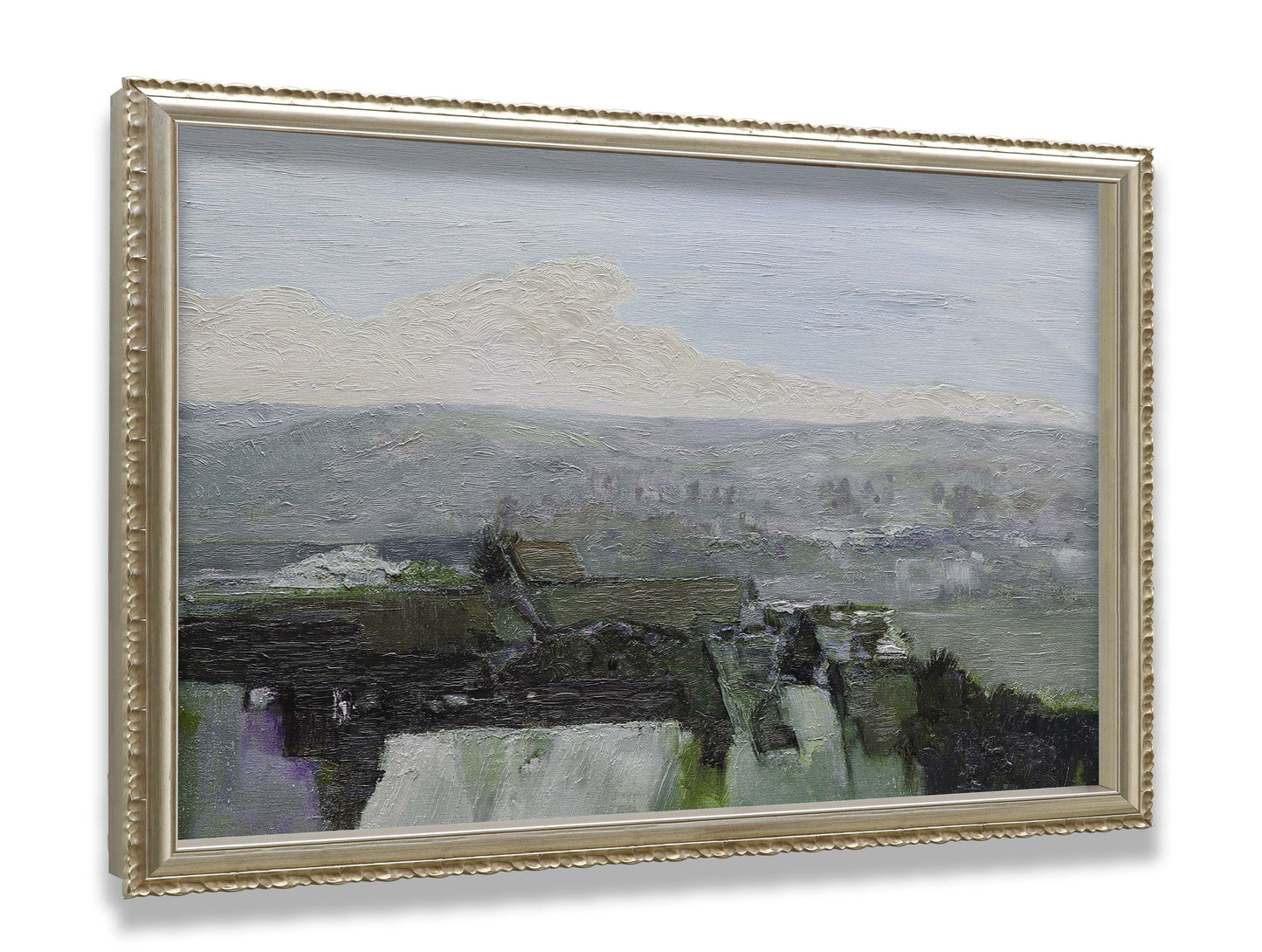 Abstract Cliff Rocky Landscape