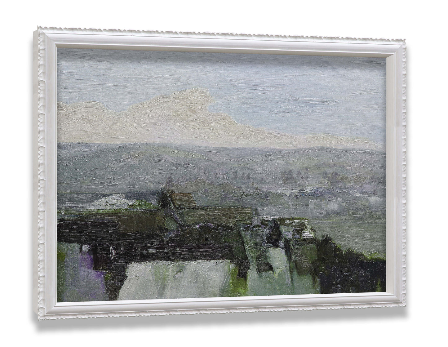 Abstract Cliff Rocky Landscape
