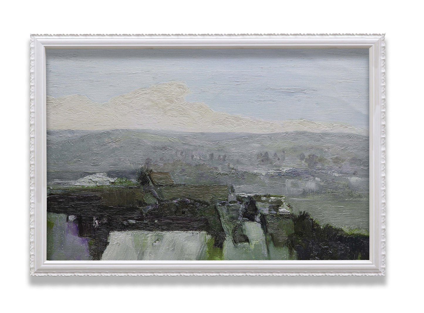 Abstract Cliff Rocky Landscape