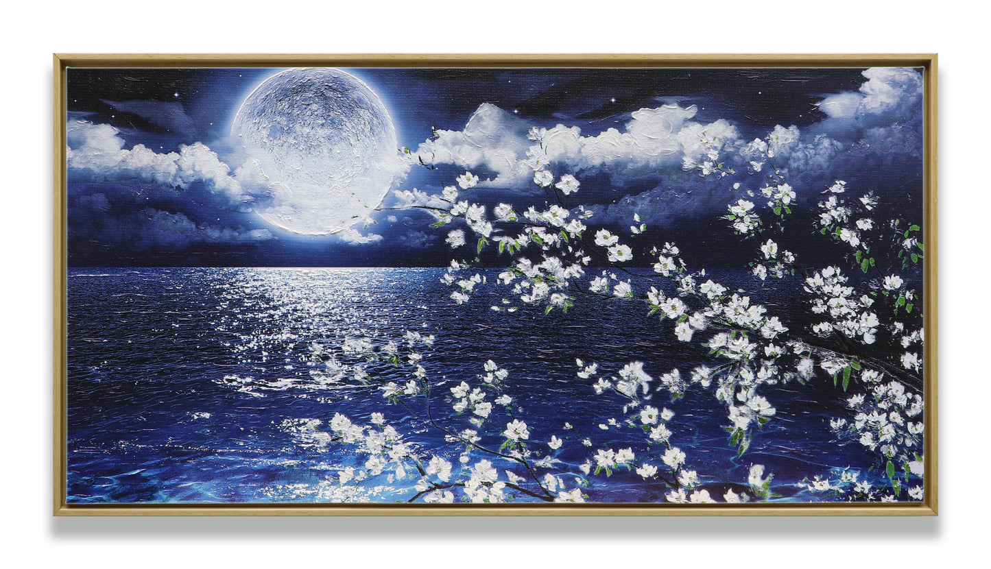 Night Moon Cherry Blossom