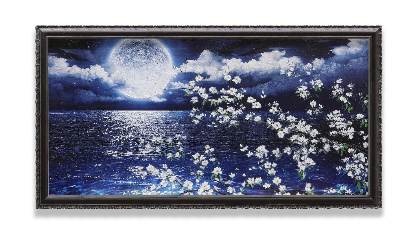 Night Moon Cherry Blossom