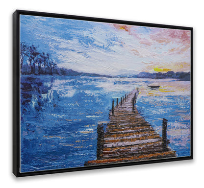 Pier Dock Sunset Sunrise