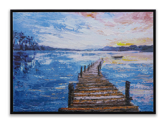 Pier Dock Sunset Sunrise