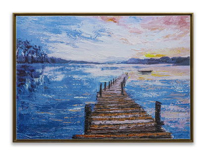Pier Dock Sunset Sunrise
