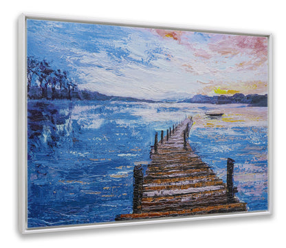 Pier Dock Sunset Sunrise