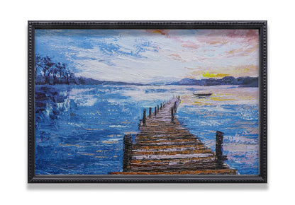Pier Dock Sunset Sunrise