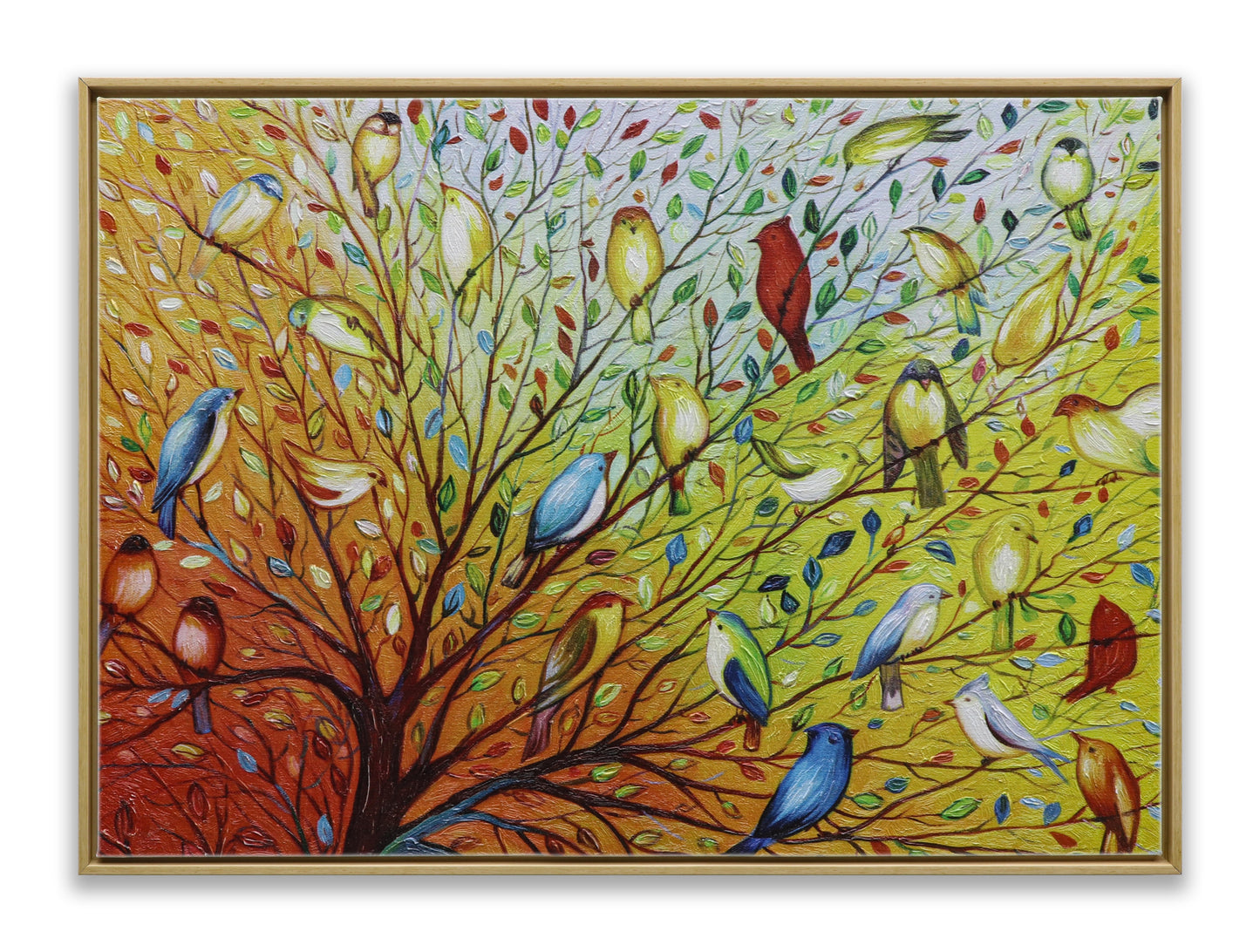 Bird Party on Tree