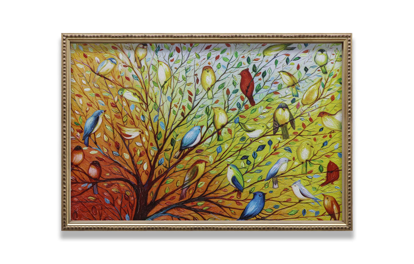Bird Party on Tree
