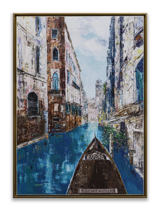 Venice Italy Gondola Canal