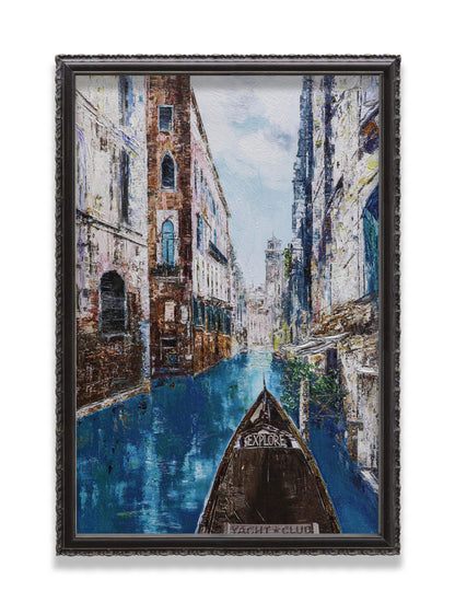 Venice Italy Gondola Canal