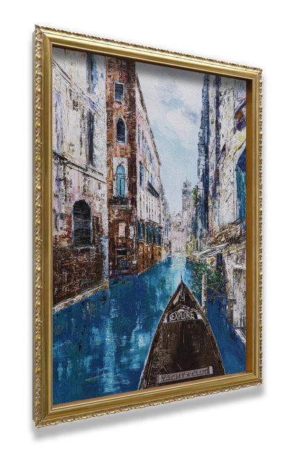 Venice Italy Gondola Canal